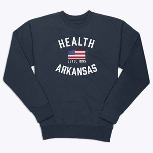 Health Arkansas Patriot Premium Crewneck Sweatshirt