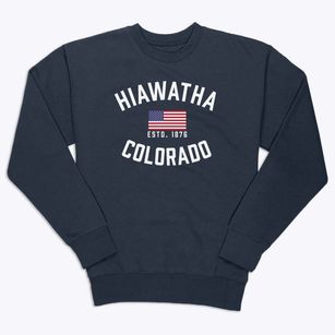 Hiawatha Colorado Patriot Premium Crewneck Sweatshirt