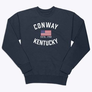 Conway Kentucky Patriot Premium Crewneck Sweatshirt