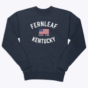 Fernleaf Kentucky Patriot Premium Crewneck Sweatshirt