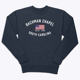 Bachman Chapel South Carolina Patriot Premium Crewneck Sweatshirt