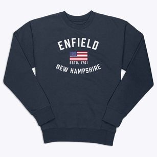 Enfield New Hampshire Patriot Premium Crewneck Sweatshirt