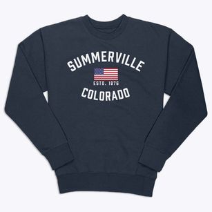 Summerville Colorado Patriot Premium Crewneck Sweatshirt