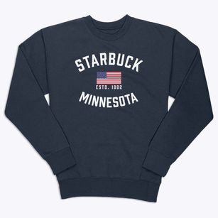 Starbuck Minnesota Patriot Premium Crewneck Sweatshirt
