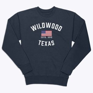 Wildwood Texas Patriot Premium Crewneck Sweatshirt