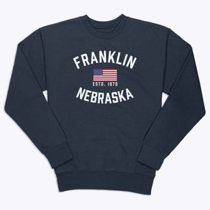 Franklin Nebraska Patriot Premium Crewneck Sweatshirt