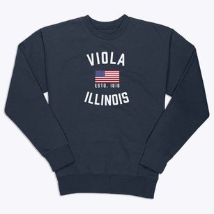 Viola Illinois Patriot Premium Crewneck Sweatshirt