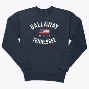 Gallaway Tennessee Patriot Premium Crewneck Sweatshirt