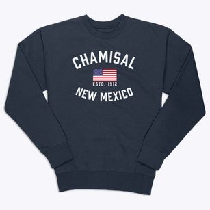 Chamisal New Mexico Patriot Premium Crewneck Sweatshirt