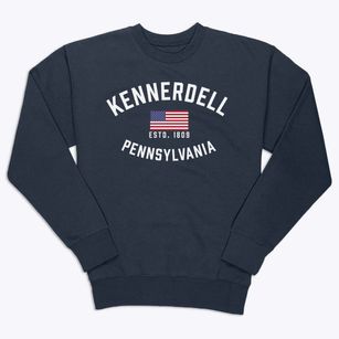 Kennerdell Pennsylvania Patriot Premium Crewneck Sweatshirt