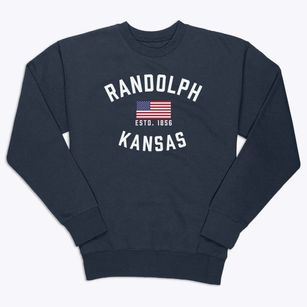 Randolph Kansas Patriot Premium Crewneck Sweatshirt