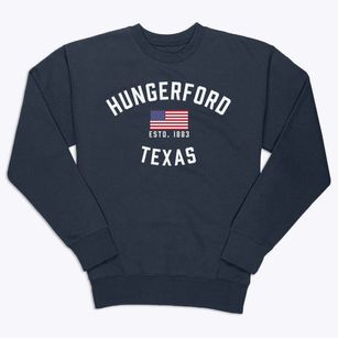 Hungerford Texas Patriot Premium Crewneck Sweatshirt