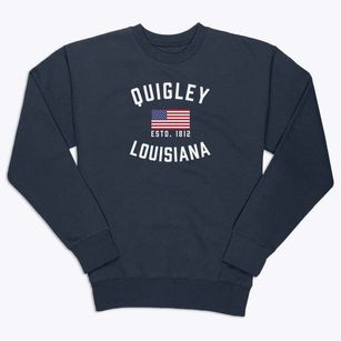 Quigley Louisiana Patriot Premium Crewneck Sweatshirt