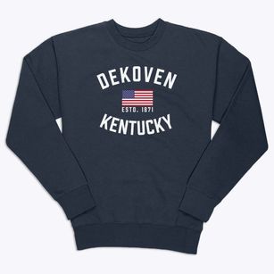Dekoven Kentucky Patriot Premium Crewneck Sweatshirt