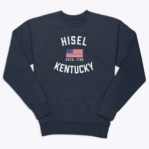 Hisel Kentucky Patriot Premium Crewneck Sweatshirt