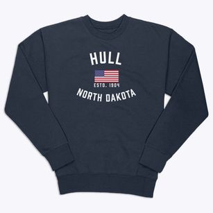 Hull North Dakota Patriot Premium Crewneck Sweatshirt