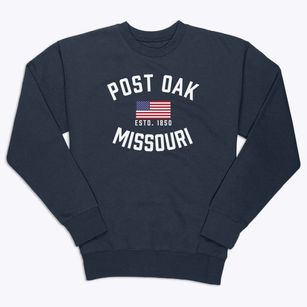 Post Oak Missouri Patriot Premium Crewneck Sweatshirt