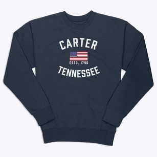 Carter Tennessee Patriot Premium Crewneck Sweatshirt