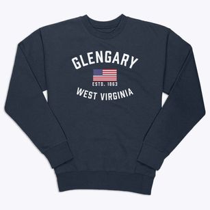 Glengary West Virginia Patriot Premium Crewneck Sweatshirt