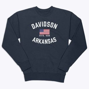 Davidson Arkansas Patriot Premium Crewneck Sweatshirt