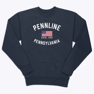 Pennline Pennsylvania Patriot Premium Crewneck Sweatshirt