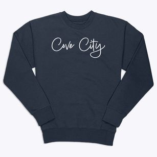 Cove City North Carolina Freestyle Premium Crewneck Sweatshirt
