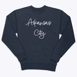 Arkansas City Kansas Freestyle Premium Crewneck Sweatshirt