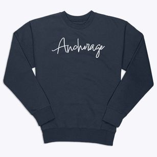 Anchorage Alaska Freestyle Premium Crewneck Sweatshirt