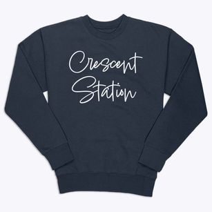 Crescent Station New York Freestyle Premium Crewneck Sweatshirt