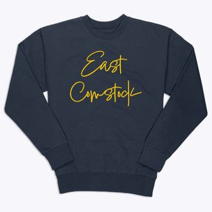 East Comstock Michigan Freestyle Premium Crewneck Sweatshirt