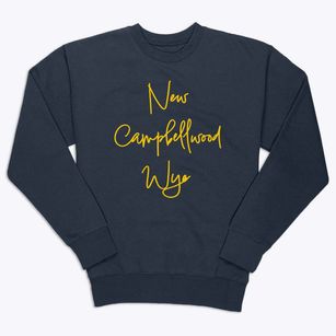 New Campbellwood Wye New York Freestyle Premium Crewneck Sweatshirt