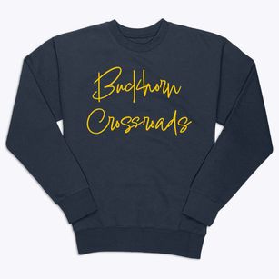 Buckhorn Crossroads North Carolina Freestyle Premium Crewneck Sweatshirt