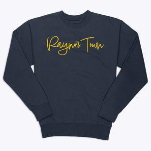 Raynor Town North Carolina Freestyle Premium Crewneck Sweatshirt