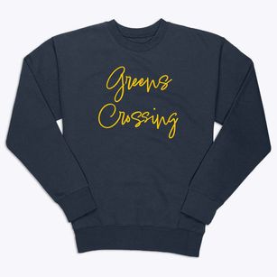 Greens Crossing Georgia Freestyle Premium Crewneck Sweatshirt