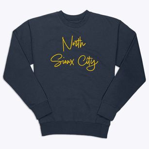 North Sioux City South Dakota Freestyle Premium Crewneck Sweatshirt
