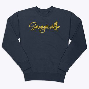 Sawyerville Illinois Freestyle Premium Crewneck Sweatshirt
