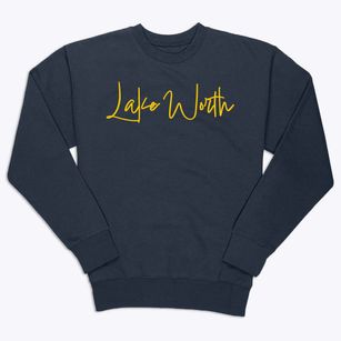 Lake Worth North Carolina Freestyle Premium Crewneck Sweatshirt