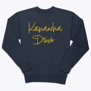 Kanawha Drive West Virginia Freestyle Premium Crewneck Sweatshirt