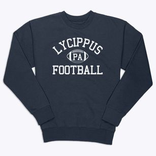 Lycippus Pennsylvania Football Premium Crewneck Sweatshirt