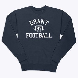 Brant New York Football Premium Crewneck Sweatshirt