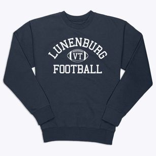 Lunenburg Vermont Football Premium Crewneck Sweatshirt