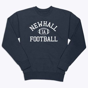 Newhall Iowa Football Premium Crewneck Sweatshirt