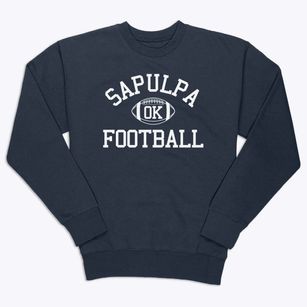 Sapulpa Oklahoma Football Premium Crewneck Sweatshirt