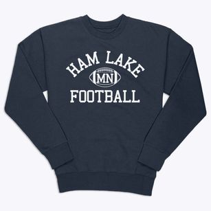 Ham Lake Minnesota Football Premium Crewneck Sweatshirt
