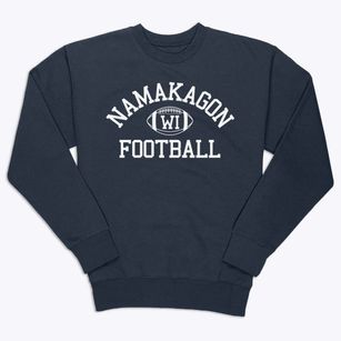 Namakagon Wisconsin Football Premium Crewneck Sweatshirt