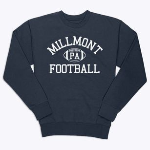 Millmont Pennsylvania Football Premium Crewneck Sweatshirt