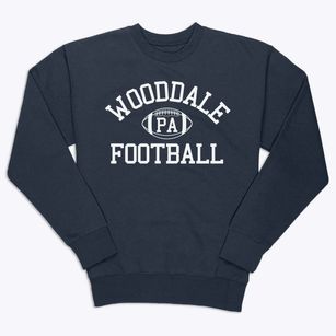 Wooddale Pennsylvania Football Premium Crewneck Sweatshirt