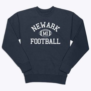 Newark Michigan Football Premium Crewneck Sweatshirt