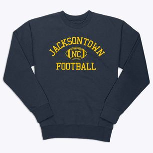 Jacksontown North Carolina Football Premium Crewneck Sweatshirt