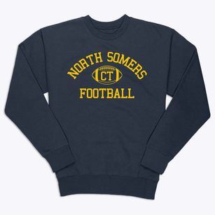 North Somers Connecticut Football Premium Crewneck Sweatshirt